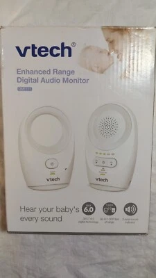Monitor de bebé audio digital de rango mejorado VTECH DM1111 CAJA ABIERTA PROBADO NUEVO  Foto 1 de 4