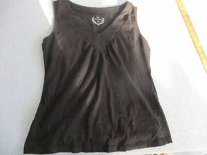 Lucy & Laurel black tank top sz M - Picture 1 of 6