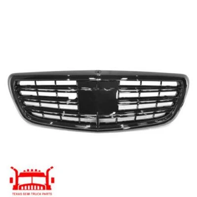 Front Bumper Grille With Camera Hole Fit 2013-2020 Mercedes Benz S450 S560 S600L - Изображение 1 из 4