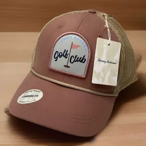 Tommy Bahama Golfschläger Mütze Kappe verstellbar neu mit Etikett Druckknopflasche Netz - Bild 1 von 6