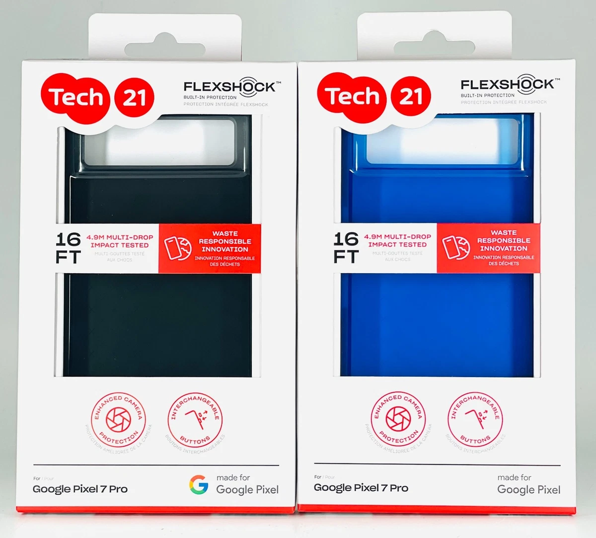 Tech21 Google Pixel 7 Evo Check - Custodia Ultra Protettiva Per Telefono Con Protezione Multi-goccia Da 4,9 M - Foto 4