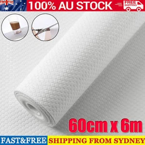 6M Non-Slip Draw Mat Shelf Liner Cabinet Storage Pad Kitchen Cupboard Drawer Mat - Picture 1 of 15