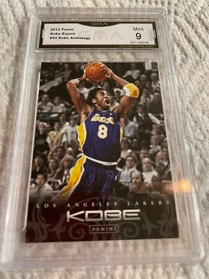 KOBE BRYANT LAKERS 2012 PANINI KOBE ANTHOLOGY # 53 GRADED 9 L@@@K - Image 1 of 2
