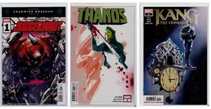Marvel Villains Comic Lot Juggernaut #1 Thanos #6 Kang #4 High Grade Set NM - Bild 1 von 4