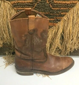 BOTAS DE TRABAJO WELLINGTON RED WING MARRÓN CUERO PUNTA SUAVE HOMBRE TALLA 9 AA 24229 - Imagen 1 de 9