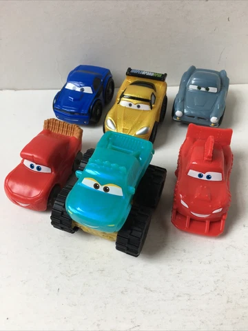 Disney Pixar Cars Wheelies Rare Lot Finn Jeff Rod 2011 Fisher Price/McDonalds 22 Cover