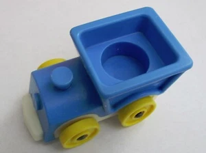 Juguete infantil Fisher Price Little People de colección para bebé tren azul #656 - Imagen 1 de 2