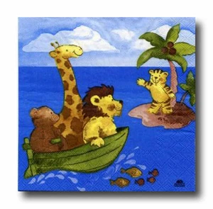 4 servilletas servilletas Tovaglioli técnica de servilletas en alta mar (078) - Imagen 1 de 1