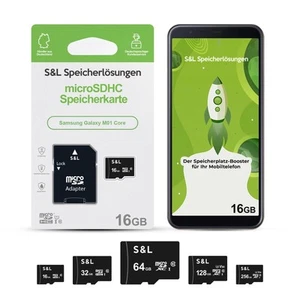 Karta pamięci micro SD do Samsung Galaxy M01 Core 16GB 32GB 64GB 128GB 256GB - Zdjęcie 1 z 31