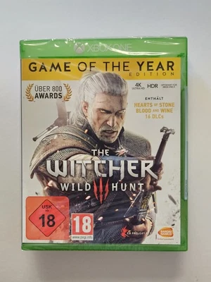 Microsoft XBOX ONE Spiel - The Witcher 3 Wild Hunt - ab 18 Jahren - Neu in Folie - Bild 1 von 3