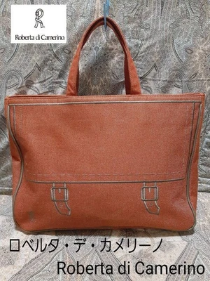 Roberta di Camerino 手提包/商务包 巧克力棕色 日本 118151K 正品 — 第 1/4 张图片