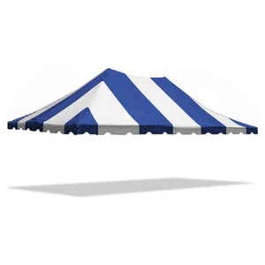 Replacement West Coast Frame Tent Top 20x30 Blue PVC Canopy Event Party Gazebo - Picture 1 of 3