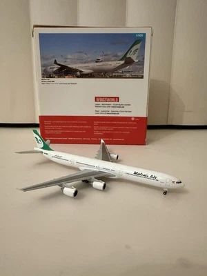 Herpa Mahan Air A340-600 EP-MMH 1:500 Foto 1 de 4