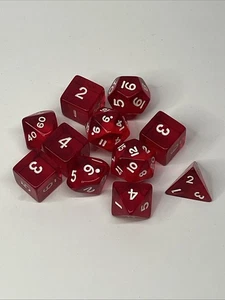 11 dados poliédricos de Dungeon and Dragons - Imagen 1 de 5