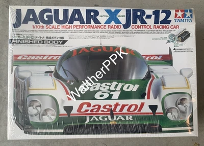 Rare New Sealed Kit Tamiya 1/10 Scale R/C JAGUAR XJR-12 w/Finished Body 58352 - Image 1 of 4