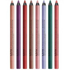 NYX Slide On Glide On Stay On Lip Pencil Lip Liner - Choose Your Shade - Picture 1 of 15