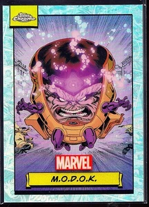2024 Topps Chrome Marvel Refractors #60 M.O.D.O.K. - Picture 1 of 3