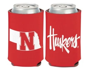 Nebraska Cornhuskers Can Cooler Coozie Koozie - Picture 1 of 1