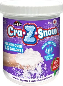 Cra-Z-Art Snow 3.5 oz Jar - Picture 1 of 3