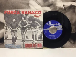 Robertino - Stärke Jugend - Vinyl Aufkleber TV Einladung Xenon Sport 7" 45 RPM - Bild 1 von 3