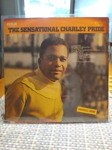The Sensational Charley Pride GERMAN Press RCA LSP-4153 Orange Label 1969 - Picture 1 of 9