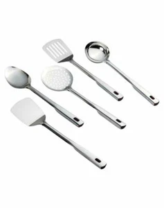 Stainless Steel Handmade Kitchen Tools Set for Multipurpose Use Cooking Set of 4 - Picture 1 of 4