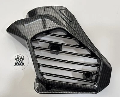 SCOOTER CARBON FIBER FAN COVER CHUMA TANK 200 MAXUMA CARBON ARMOR GY7 - Image 1 of 2
