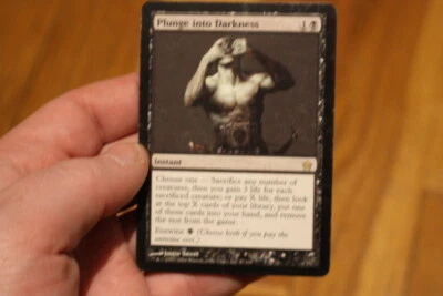 [1x] Plunge into Darkness [x1] Fifth Dawn Played English -BFG- MTG Magic - Image 1 of 4