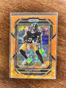 2022 Panini Prizm #245 Najee Hrris Orange Ice Fanatics Exclusive - Picture 1 of 2