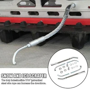 ICE SCRATCHERS WITH CARBIDE TIPS SNOWMOBILE REVERSE COMPATIBLE SNOW - Bild 1 von 12