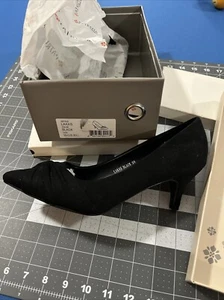 Spring Step Shoes Patrizia Lakas Pumps Size EU 40 US 8 1/2 Black Modern - New - Picture 1 of 11