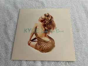 KYLIE MINOGUE INTO THE BLUE LIMITED EDITION 7” BLACK VINYL SINGLE RECORD AS NEW - Picture 1 of 4