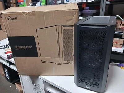 -Rosewill .SPECTRA .C601 Gaming Case - Black - Image 1 of 4