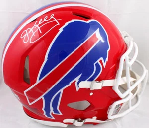 Jim Kelly Signed Bills F/S 87-01 Speed Authentic Helmet -Beckett W Hologram - Picture 1 of 7