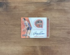 2019-20 Chronicles Playoff Jerry Lucas Hall of Fame Autograph Red Parallel