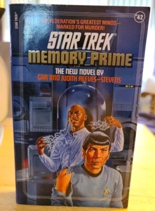 Star Trek Memory Prime by Gar & Judith Reeves Stevens 1988 Paperback - Imagen 1 de 3