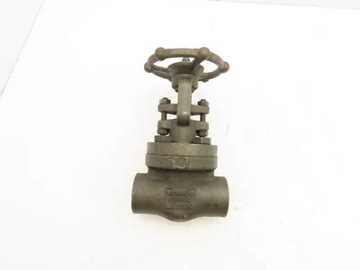Bonney Forge HL 11 Manual Gate Valve 1" Socket Weld Class 800 A105N Steel - Image 1 of 4