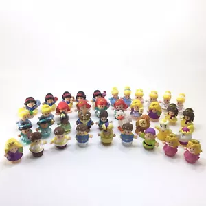 ALL Disney Princess Prince Fisher Price Little People 39 Figures Ariel Beast - Picture 1 of 6