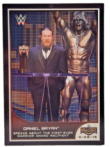 Tarjeta de premio 2016 Topps WWE Road To WrestleMania Daniel Bryant Warrior #1 W231 - Imagen 1 de 2
