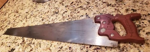 Vintage Original E.C. Atkins # 65 One man Crosscut Hand Saw 26" Blade - Picture 1 of 11