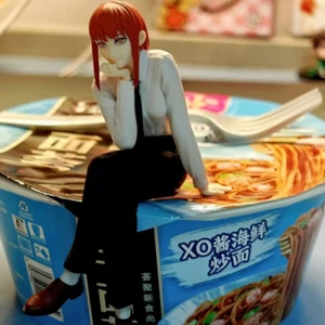 Chainsaw Man Figure Makima Anime 14Cm Noodle Stopper Figure Model Toys for Girl - Picture 1 of 8
