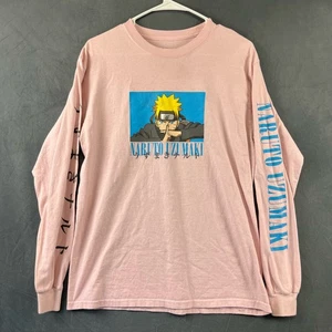 Vintage 2002 Naruto Shirt Men's Small Shippuden Collection Long Sleeve Anime - Picture 1 of 11