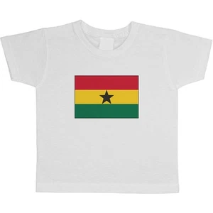 'Ghana Flag' Children's / Kid's Cotton T-Shirts (TS023930) - Picture 1 of 9