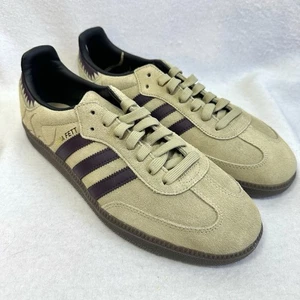 Adidas Samba Star Wars Boba Fett Sarlacc Pit Sneaker US 10,5 hellbraun braun Wildleder - Bild 1 von 13