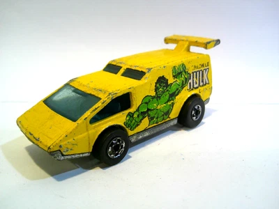 Spoiler deportivo Hot Wheels The Incredible Hulk - De colección 1986 Hong Kong Foto 1 de 4