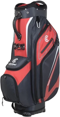 NUEVO Carro de golf Cleveland Golf CG ligero rojo/carbón 14 vías superior bolsa Foto 1 de 3