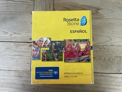Rosetta Stone Spanish (Latin America) Level 1-5 Set - Image 1 of 3