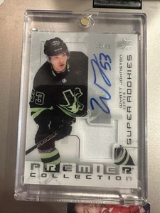2022-23 Premier Super Rookies Wyatt Johnson /99 Dual Auto Jersey Patch Stars RC! - Picture 1 of 3