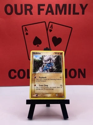 Meditite 55/108 EX Power Keepers Common Regular Pokemon TCG 2007 MP - Image 1 of 4