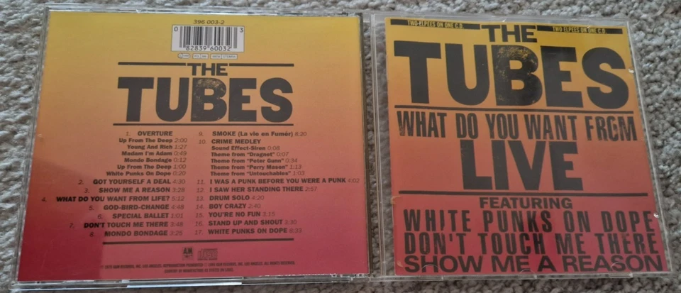 The Tubes  What do you want from  Live  CD - Image 1 of 1